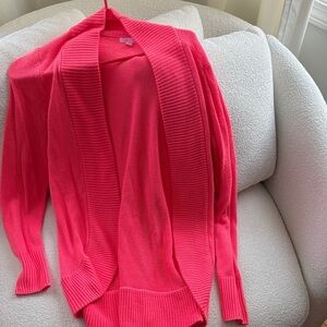 Lilly Pulitzer Vibrant Pink Cardigan